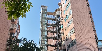 隧道上方实现电梯加装，这个街道加梯工作跑出加速度